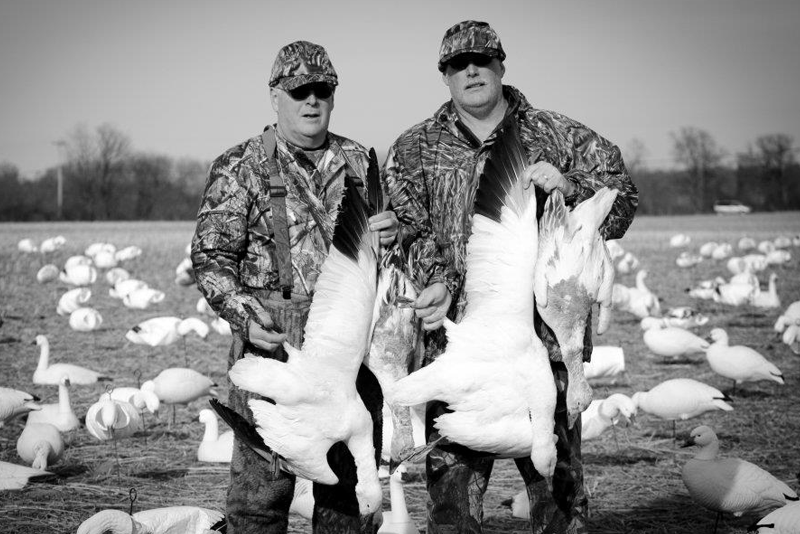 New York Guided Spring Snow Goose Hunting Trips Frontenac Fowlers